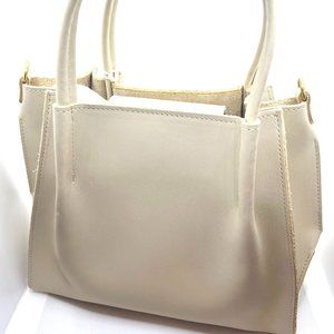 MINI CHLOE TOTE IN BONE WHITE DAKOTA COWHIDE